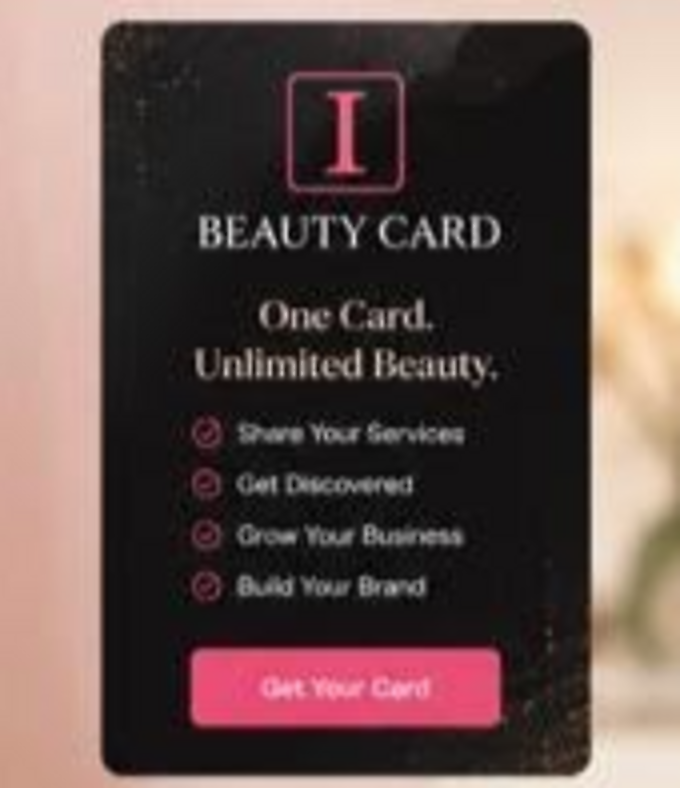 I Beauty Card membership card